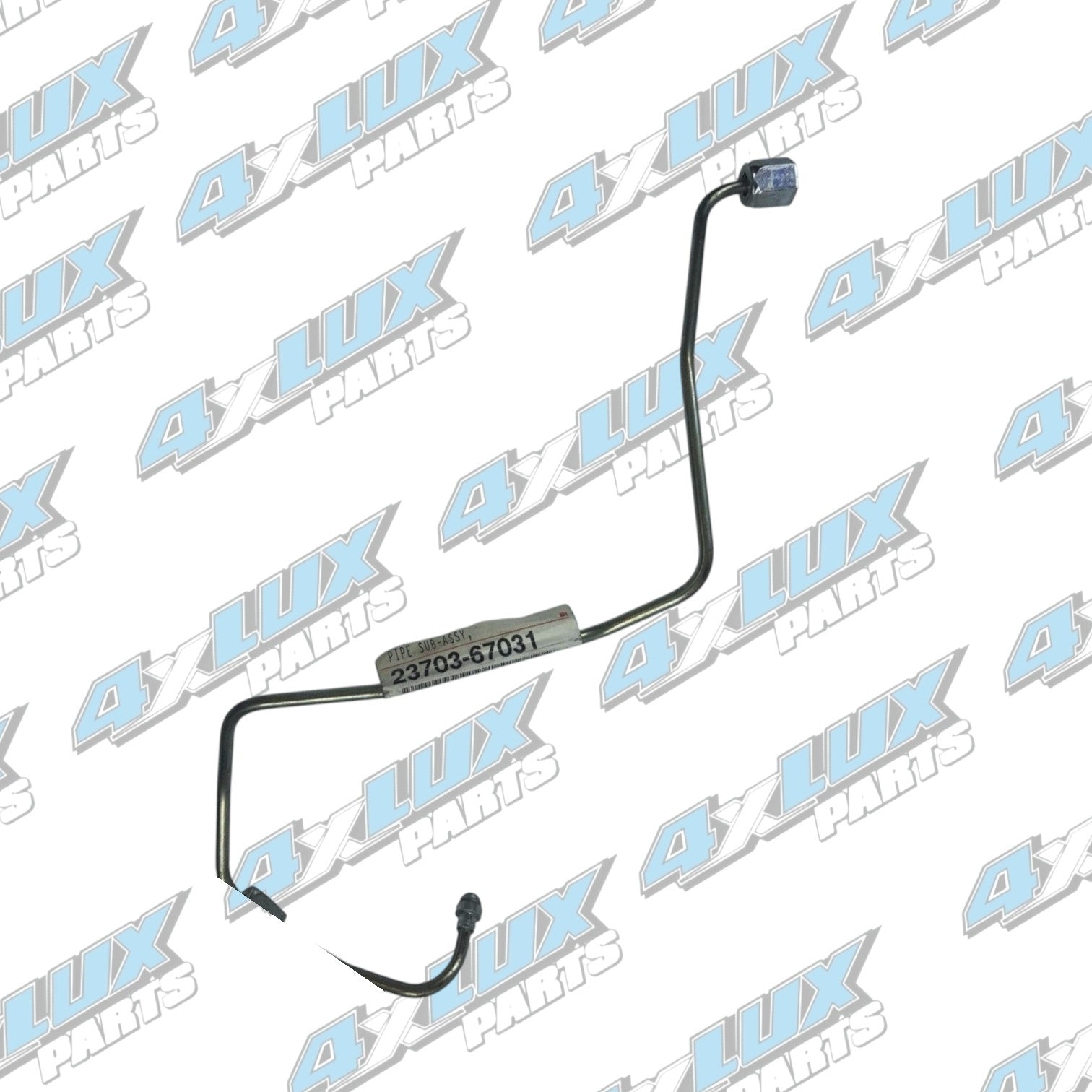 Toyota Hilux Prado 1 KZTE Injector Pipe No3 Genuine - 23703-67031