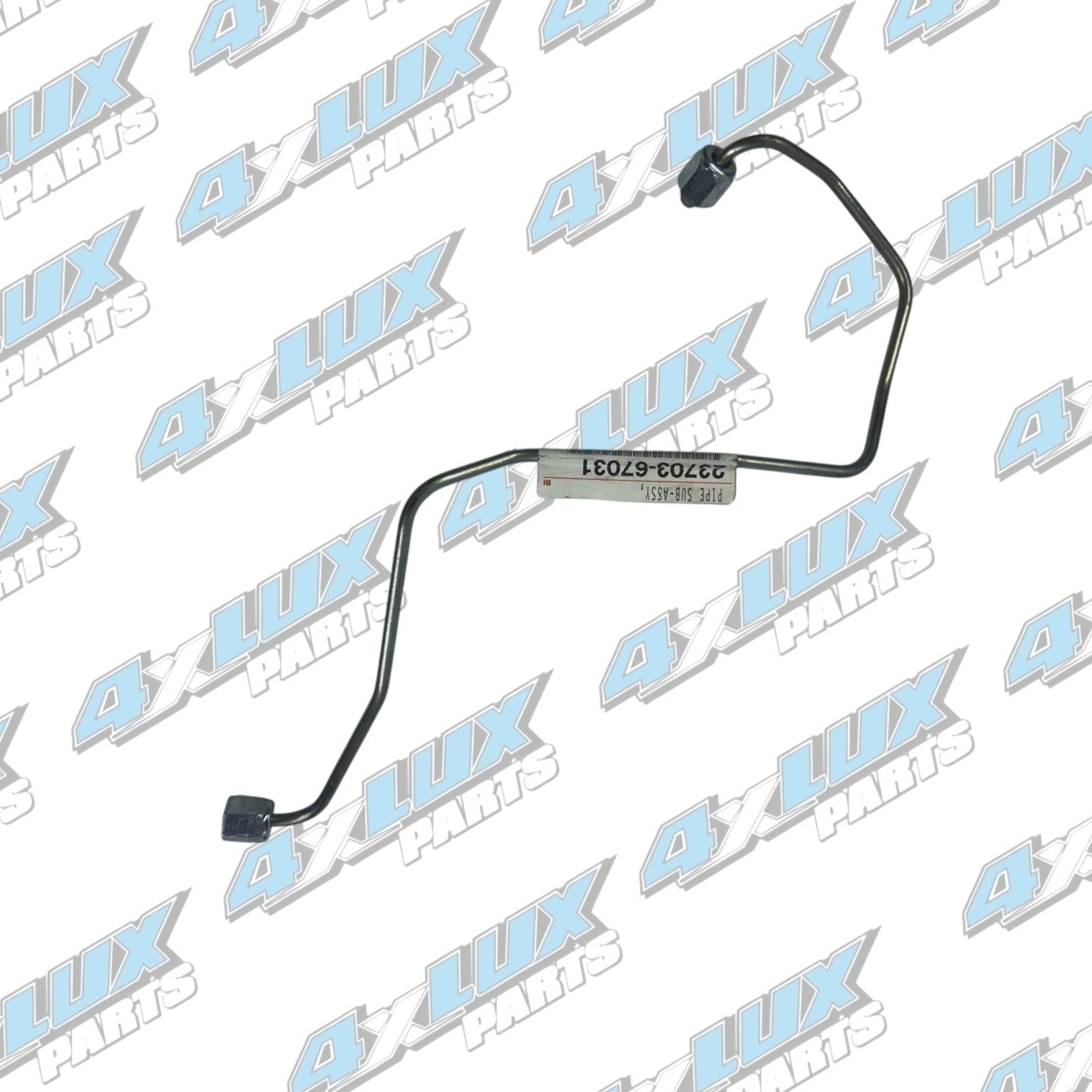 Toyota Hilux Prado 1 KZTE Injector Pipe No3 Genuine - 23703-67031