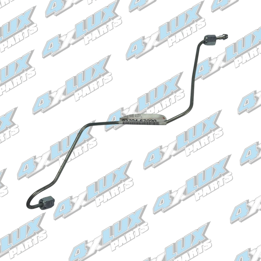 Toyota Hilux Prado 1 KZTE Injector Pipe No4 Genuine  23704-67020