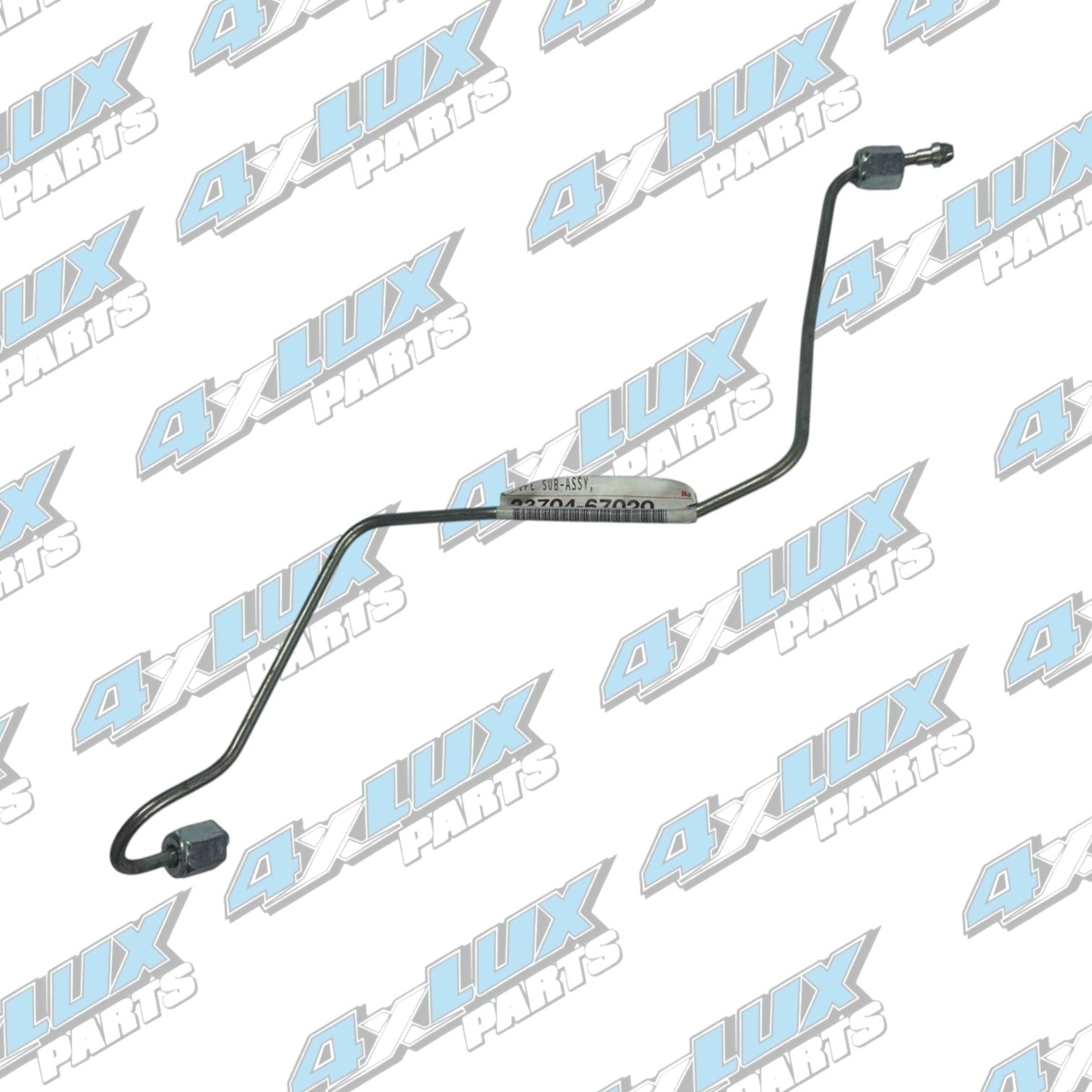 Toyota Hilux Prado 1 KZTE Injector Pipe No4 Genuine  23704-67020