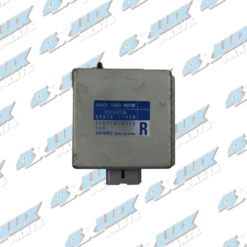 Toyota Hilux Fortuner D4D 2 Plug Turbo Driver Blue 89878-71020 (Used)