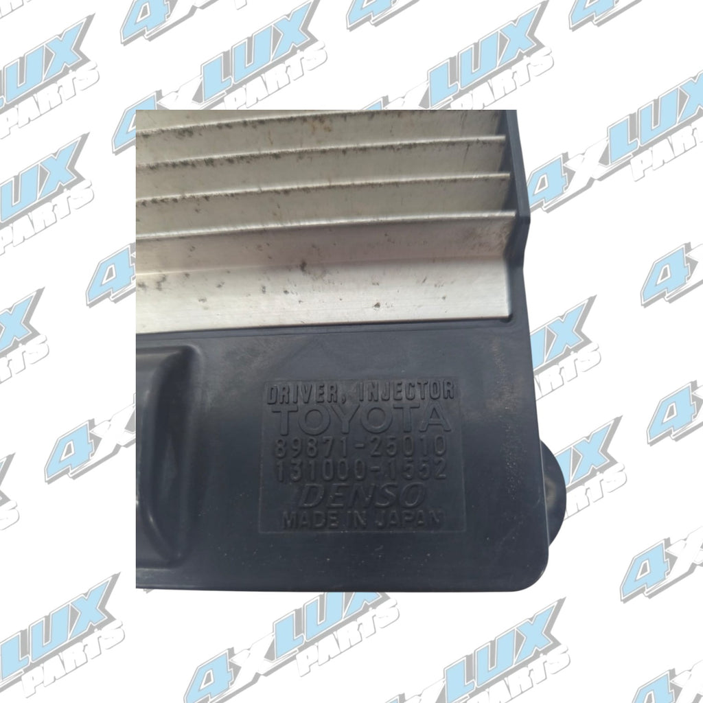 Toyota D4D Hilux Fortuner 3 plug injector driver 89871-25010